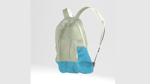 BackPack, Bag (PBR, Lowpoly, MAX, FBX)