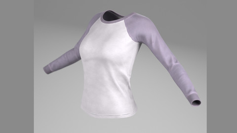 T-Shirts ( For Woman, PBR, Lowpoly, Max, FBX)