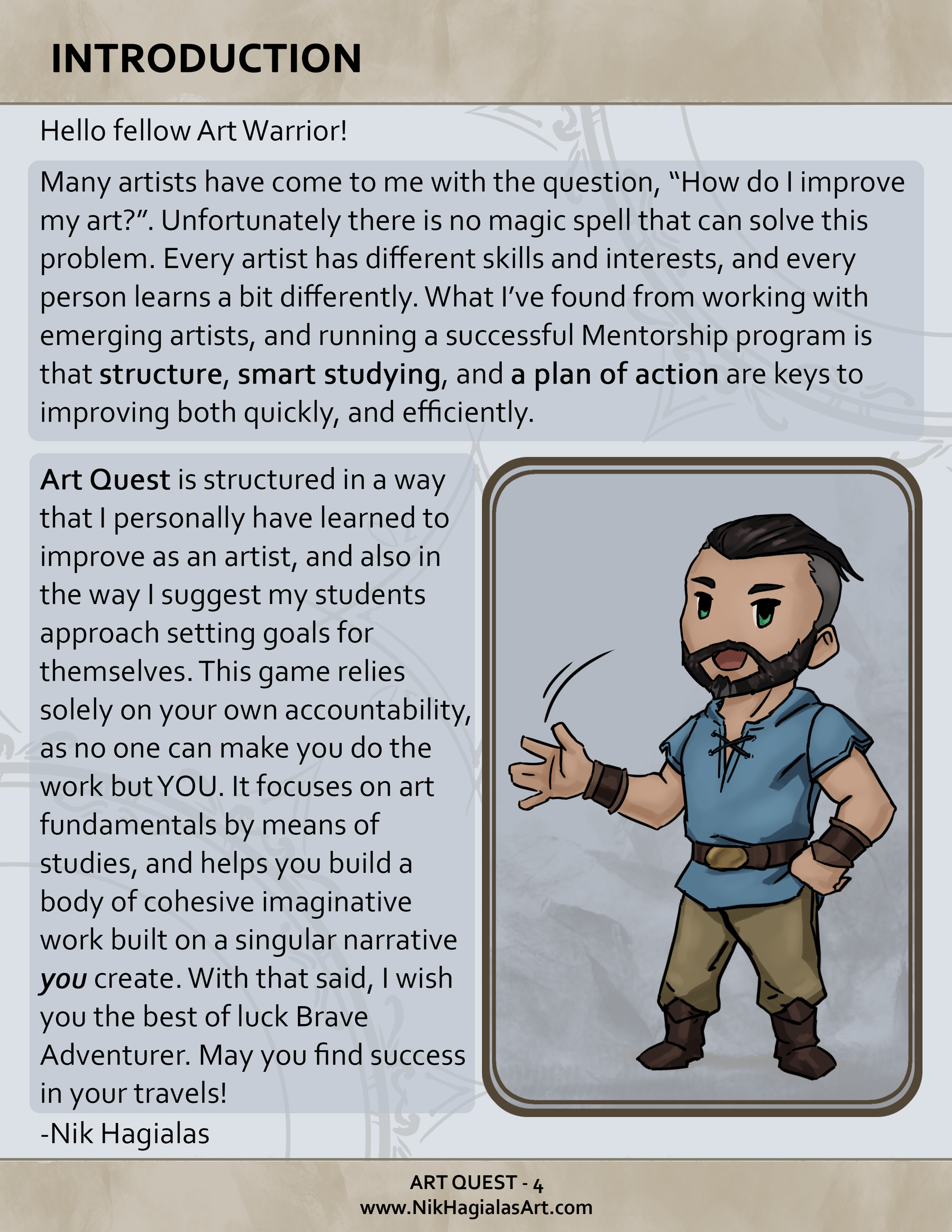ArtStation Art Quest An Art Improvement RPG For Any Skill Level