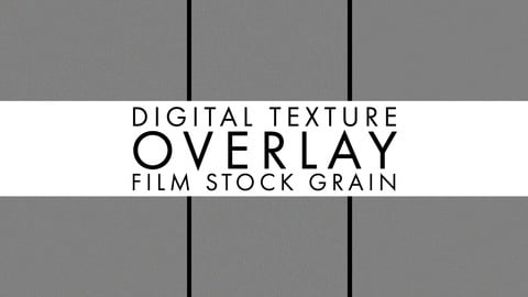 Digital Texture Overlay - Film Stock Grain
