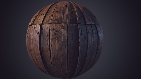 Wood Plank | Substance Designer Material + Video