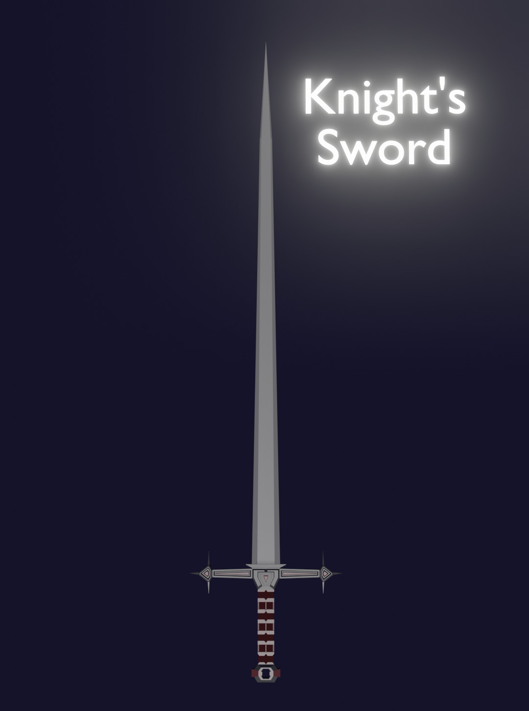 artstation knight s sword game assets artstation