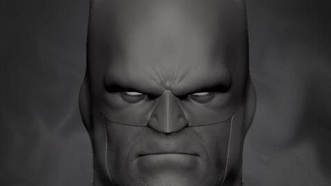 Bust Batman concept by Ariel Olivetti