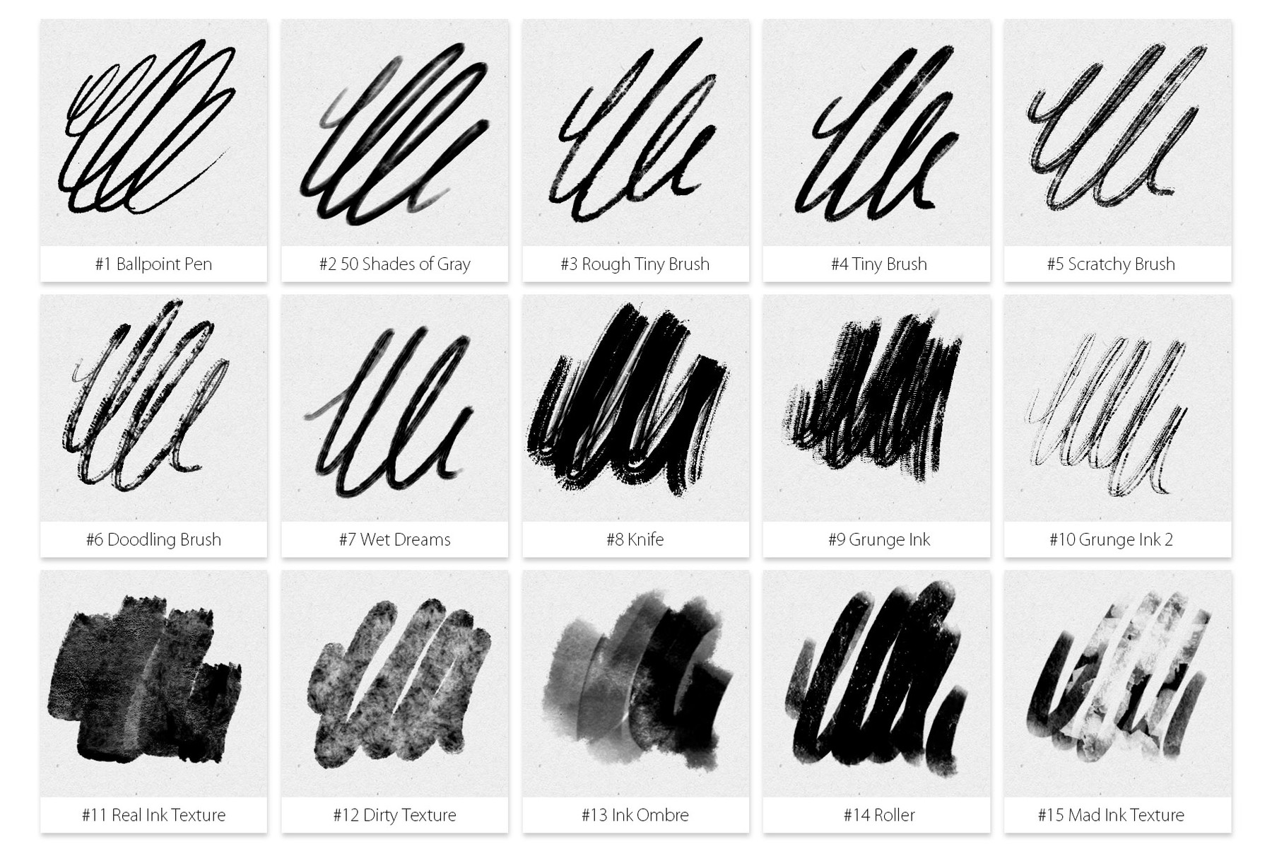photoshop cc pencil brushes free download