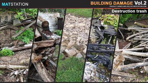 Photo Pack - Building Damage - Vol.2