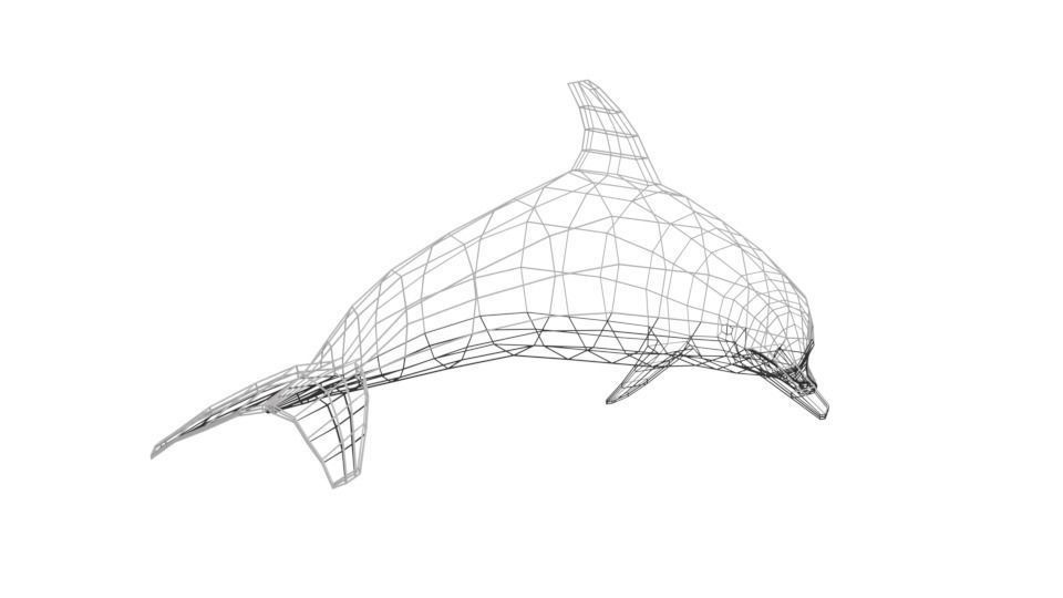 ArtStation - Low Poly Cartoon Dolphin | Resources