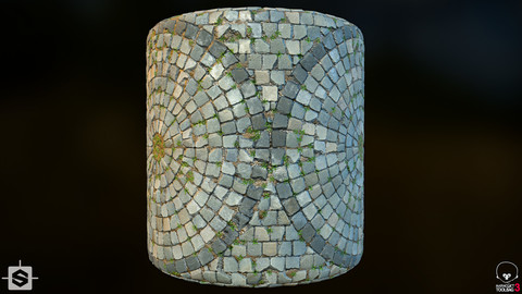 Cobble Stone Material