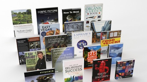 Collection of various paperback books