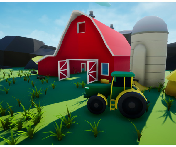 ArtStation - Low Poly World : FBX models + Unity and Unreal Engine - 4. ...