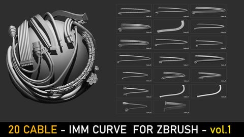 20 IMM Cable for Zbrush