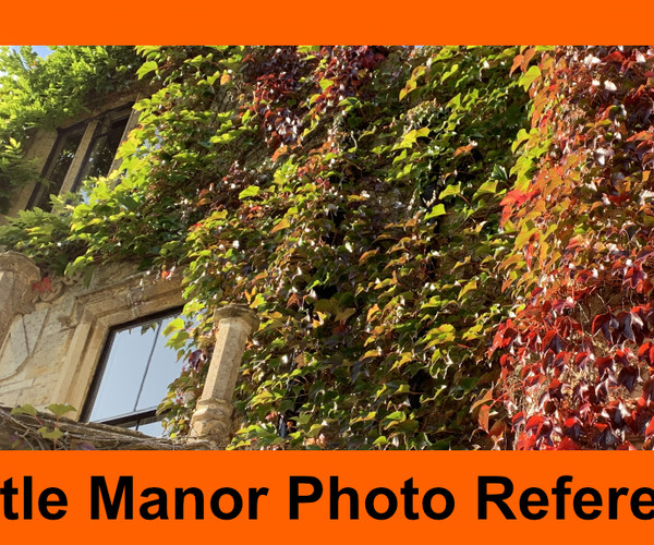 ArtStation Castle Manor Photo Reference Resources