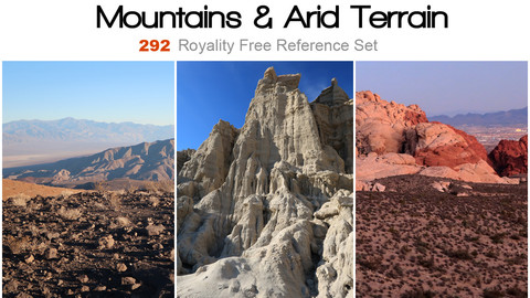 Mountains & Arid Terrain Reference Pack