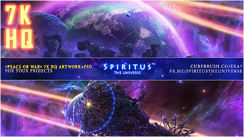 «PEACE OR WAR» 7K HQ ARTWORK + PSD - PACK 121