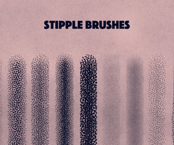 procreate stipple brush free