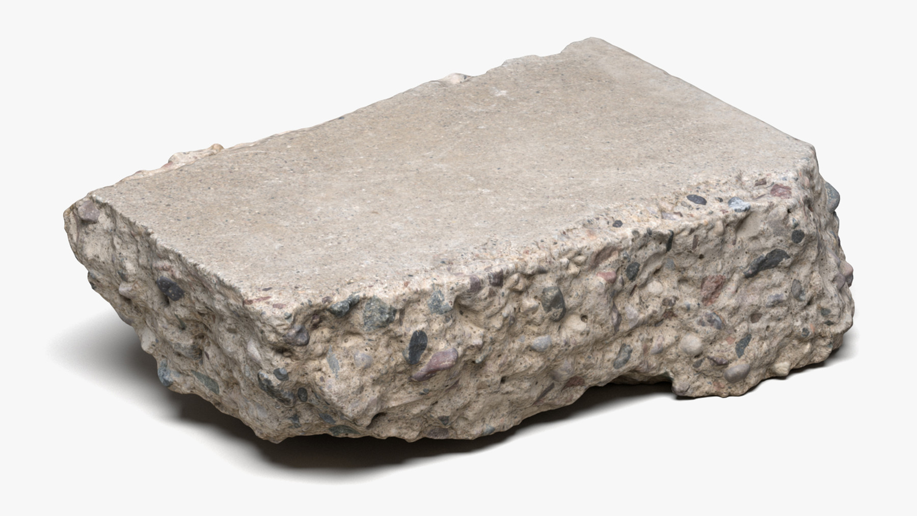 Alex Bowen - Concrete Chunk 03 - 16K Scan