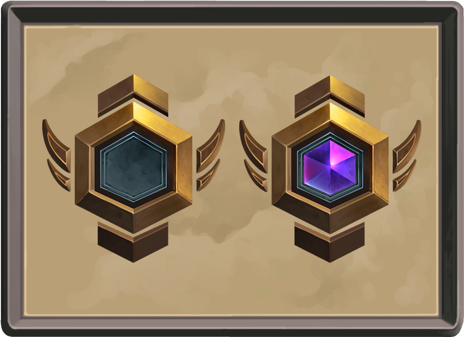 Consolidate 30 Digitised Fantasy Rank Icons on a single Image