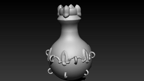 Fantasy Health Potion Empty