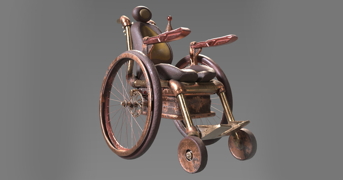 Steam Workshop::Drivable Happy Wheels Wheelchair!