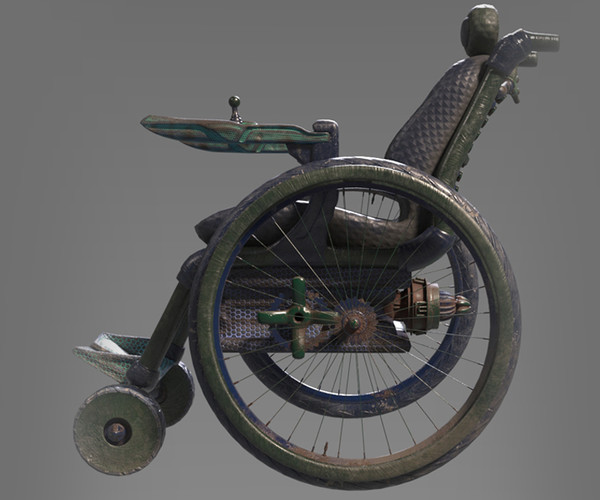 ArtStation - Animated Wheelchair | Resources