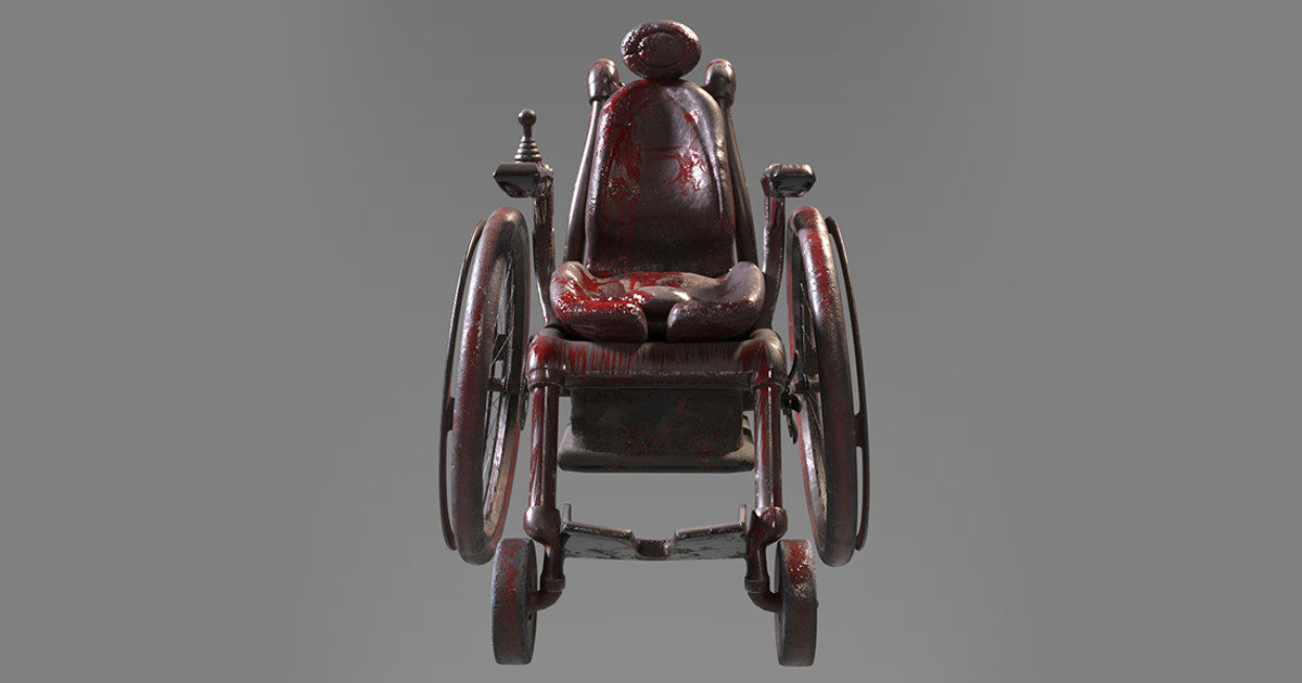 ArtStation - Animated Wheelchair | Resources