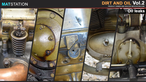 Photo Pack - Vehicle Dirt and Oil - Vol.2