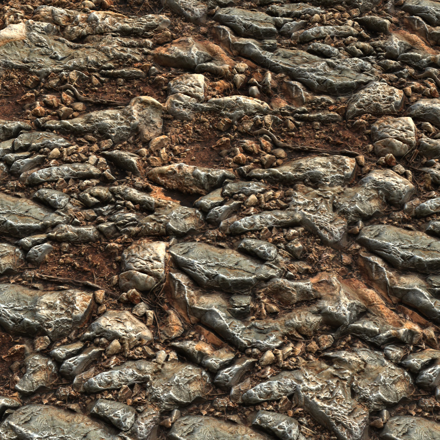 ArtStation - Rocky Ground 2 Material Pack | Game Assets