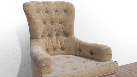 An old armchair