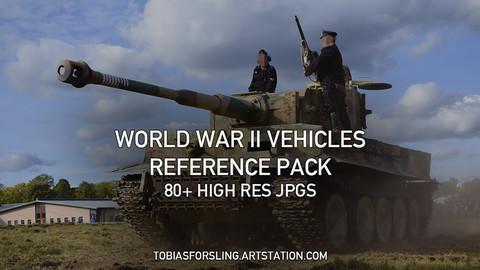 World War II Vehicles Reference Pack