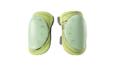 Military khaki elbow pads with PBR textures 06