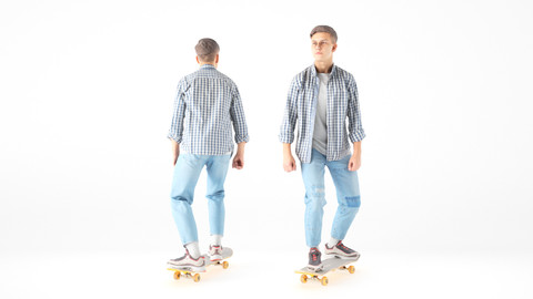 Young man on a skate 19