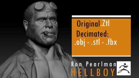 Ron Pearlman - Hellboy - Guillermo Del Toro's Hellboy