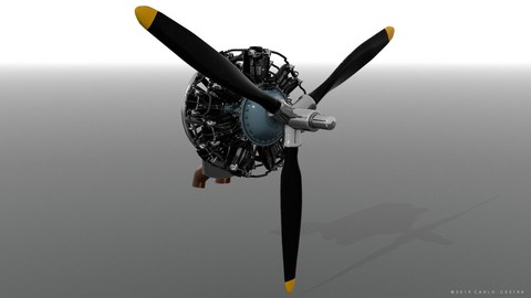 R-1830 Twin Wasp Aircraft Engine