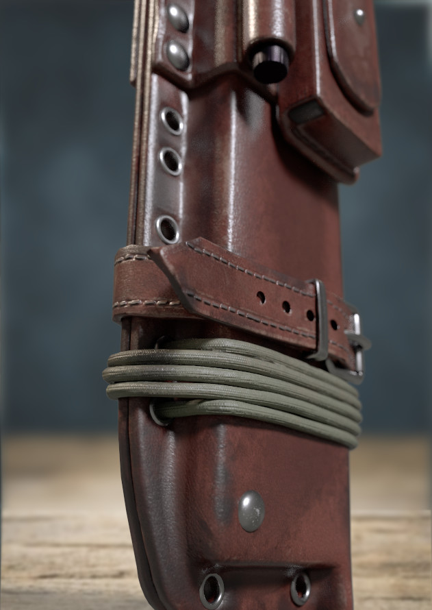 ArtStation - Operative Belt and Tactical Leg Holster