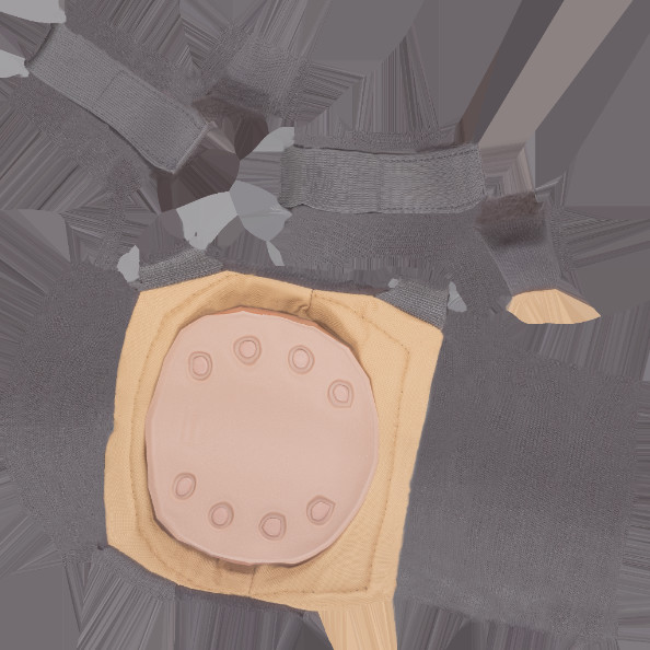 ArtStation Military sand elbow pads with PBR textures 13 Game Assets