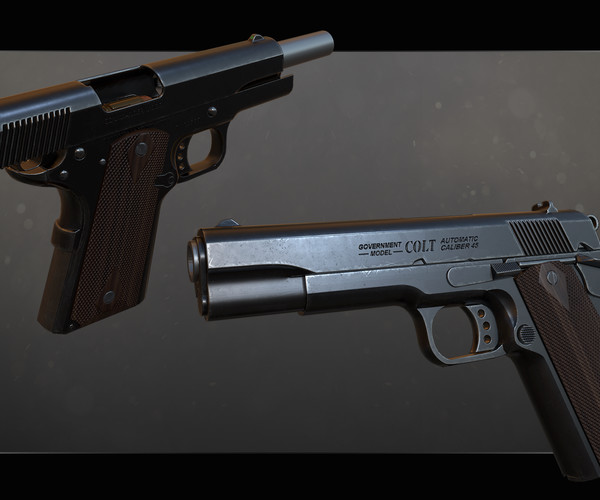 ArtStation - Colt 1911 | Resources