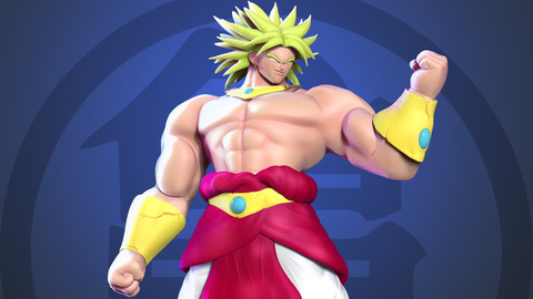 Broly - Dragon Ball Super Fan art