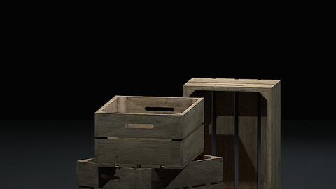 Wooden Crate3