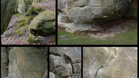 SANDSTONE BOULDERS REFERENCE PACK