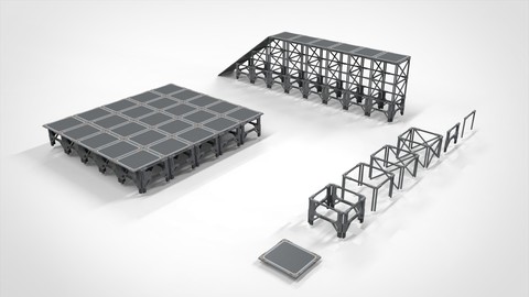 Sci Fi Modular Environment 4