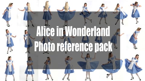 Alice in Wonderland - photo reference pack