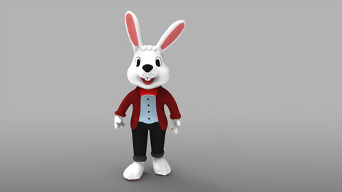 Bunny Character - Rigged