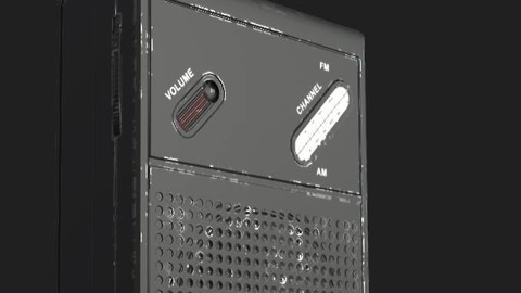 Old Radio - Game Asset