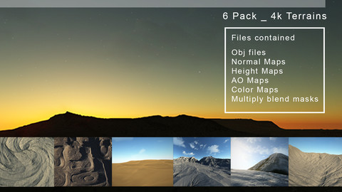 Terrains 4k Pack V_01