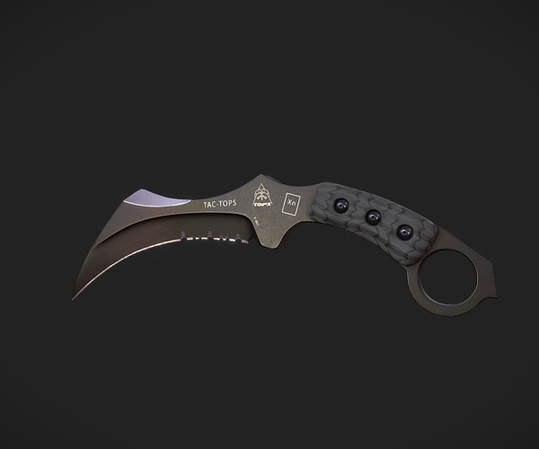 ArtStation - Game Ready Karambit Knife | Resources