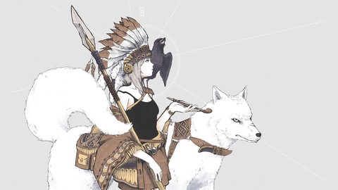 Character design - Native America theme