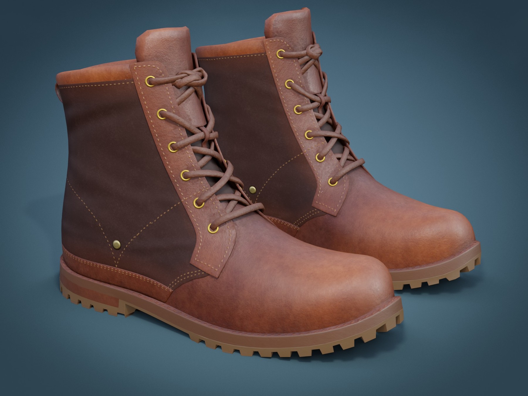 ArtStation - Old Leather Boots | Resources