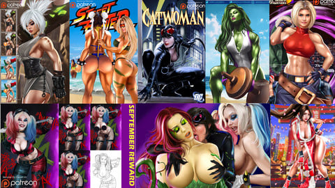 SEPTEMBER MEGA PATREON REWARDS bundle