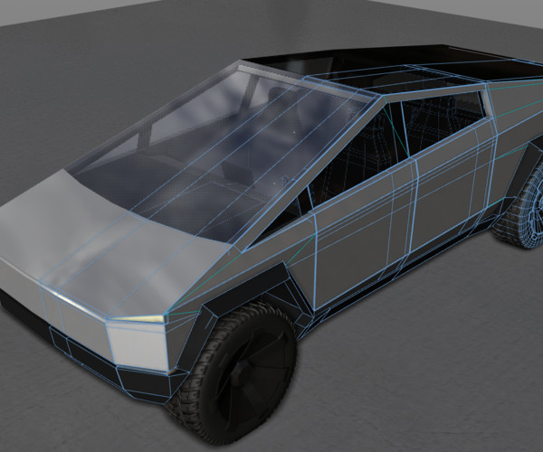 ArtStation - Tesla Cybertruck 2019 | Resources