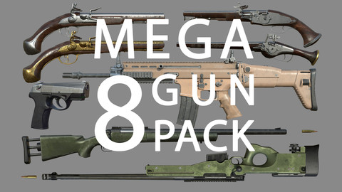 Weapon Gun Mega Pack
