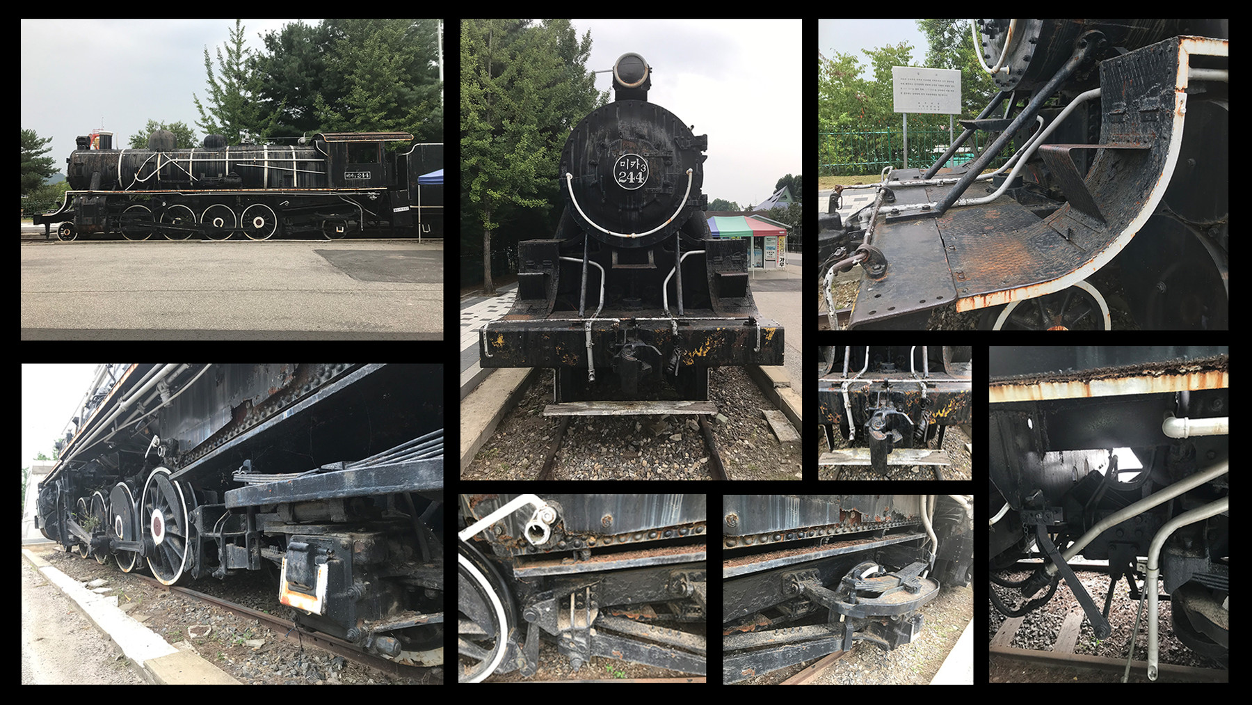 ArtStation Steam Engine Train REFERENCE PACK Resources
